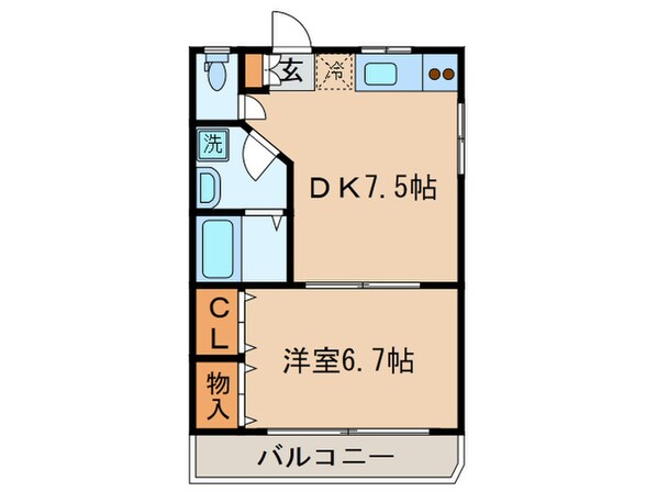 グランデ梅丘の物件間取画像